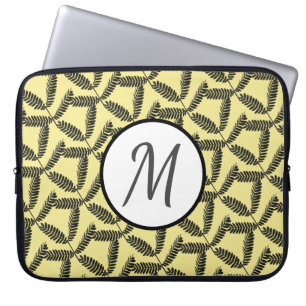 Capa Para Notebook Fever Tree Leaf Monogramas Bolsa de laptop Computa