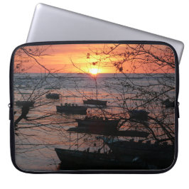 Capa Para Notebook Fiery Costa Rica Sunset em Tamarindo