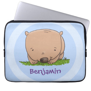 Capa Para Notebook Figura de desenho animado de um bebê fofo
