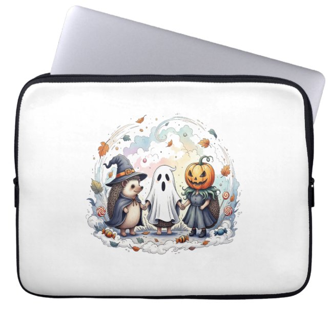 Capa Para Notebook Figurino de Halloween (Frente)