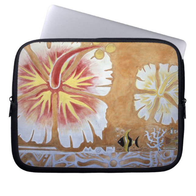 Capa Para Notebook Fiji, arte mural. (Frente)