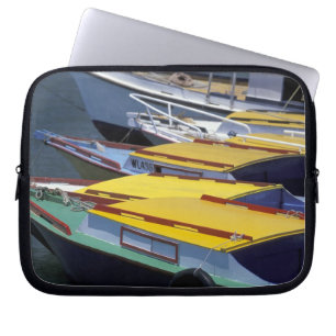 Capa Para Notebook Fiji, Viti Levu, Lautoka, Pequenos barcos no Porto