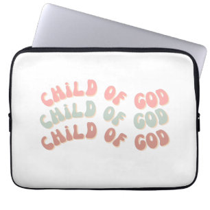 Capa Para Notebook Filho de Deus Ondas Retro