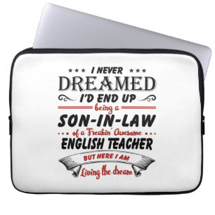 Capa Para Notebook Filho Em Lei De Um Fantástico Professor De Inglê