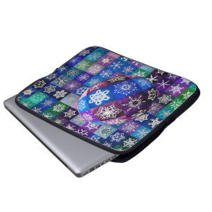 Capa Para Notebook Filtro de Temperatura do Floco de Neve Snowcatcher