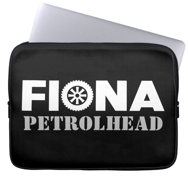 Capa Para Notebook Fiona Petrol Head (Frente)