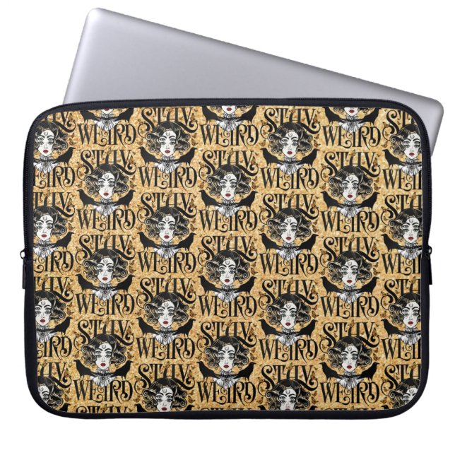 Capa Para Notebook Fique Estranho (Frente)
