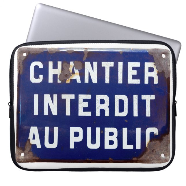 Capa Para Notebook Fique Fora! (Frente)