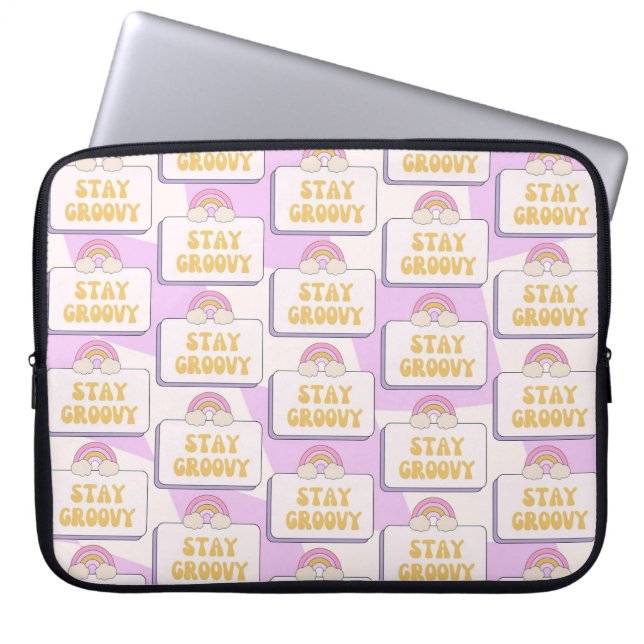 Capa Para Notebook Fique Groovy (Frente)
