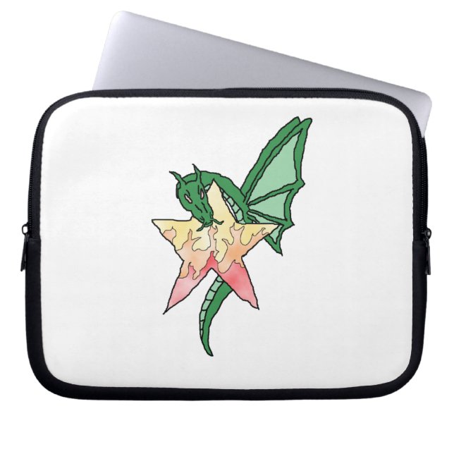 Capa Para Notebook FIre Dragon (Frente)
