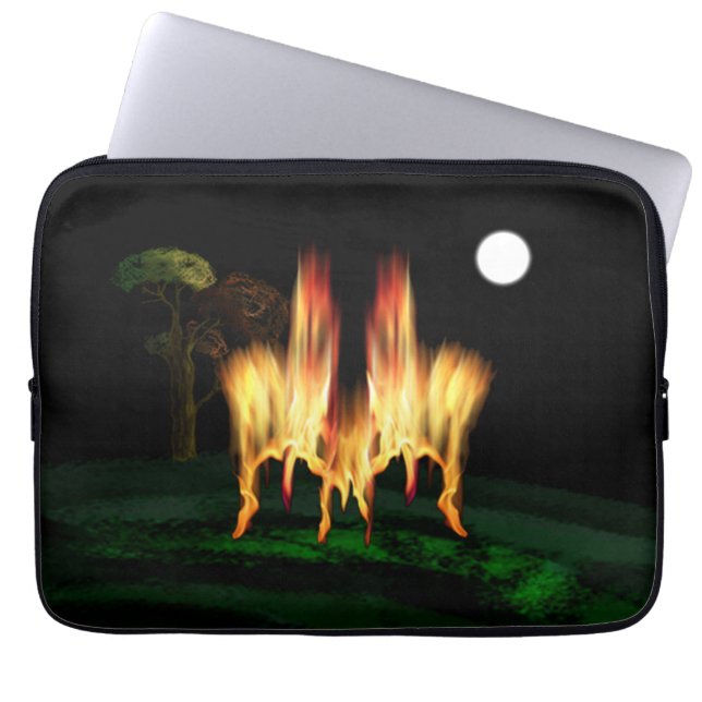 Capa Para Notebook Fire Fly (Frente)