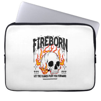 Capa Para Notebook Fireborn Skull Urban Streetwear