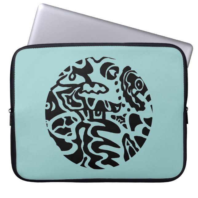 Capa Para Notebook "Fish" Abstrato Art (Frente)