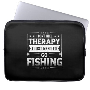 Capa Para Notebook Fisher, Eu Só Preciso Ir Pescar
