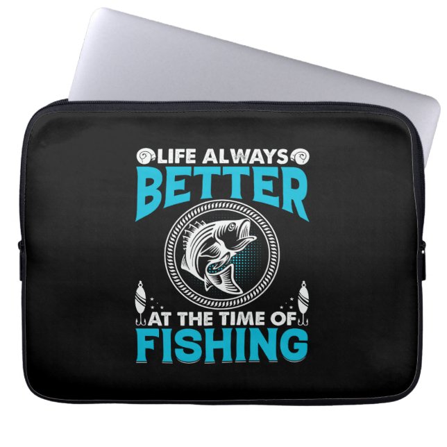 Capa Para Notebook Fishing Theme (Frente)