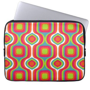 Capa Para Notebook Fita de Vintagem Geométrica com Na moda de Padrão