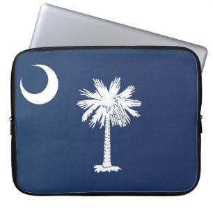 Capa Para Notebook Flag of South Carolina, EUA