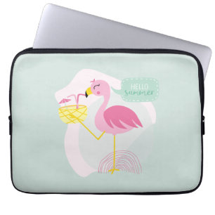 Capa Para Notebook Flamenco Hola Verano