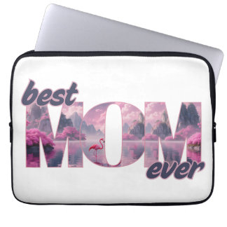 Capa Para Notebook Flamingos in einer Traumwelt - best Mom ever