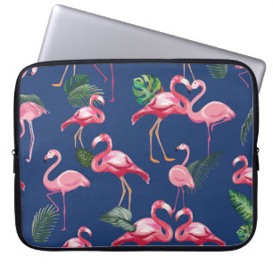 Capa Para Notebook Flamingos Love Patterno 2