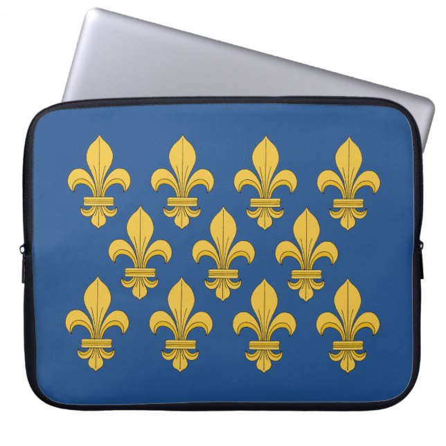 Capa Para Notebook Fleur-de-lis (Frente)