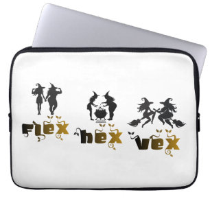 Capa Para Notebook Flex. Hex. Vex. Bruxas Corporalmente Positivas e D