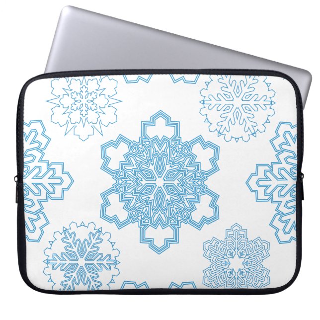 Capa Para Notebook Floco de Neve (Frente)