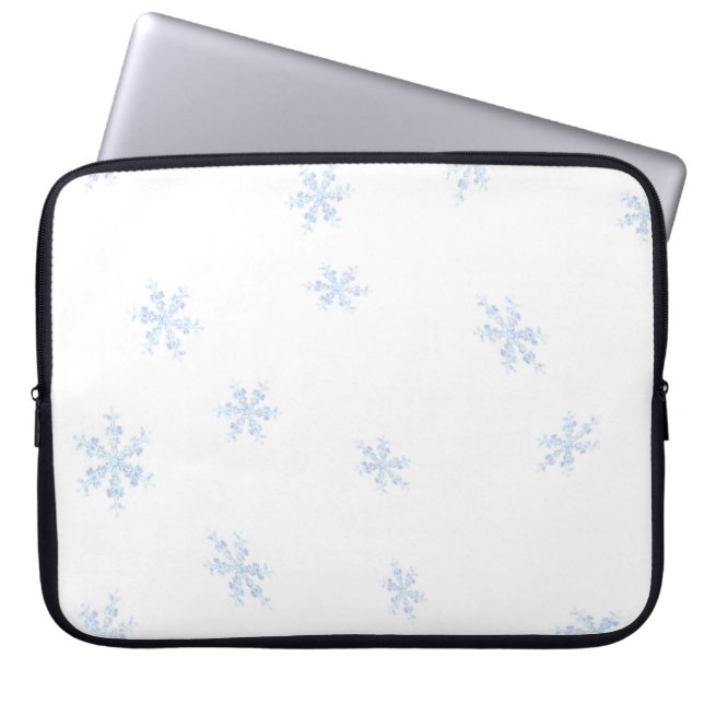 Capa Para Notebook Flocos de neve (Frente)