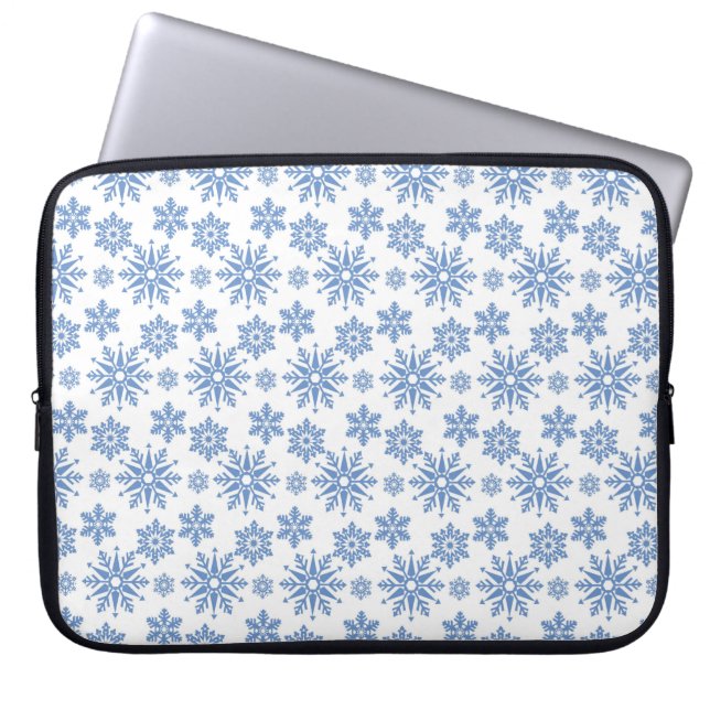 Capa Para Notebook Flocos de neve (Frente)