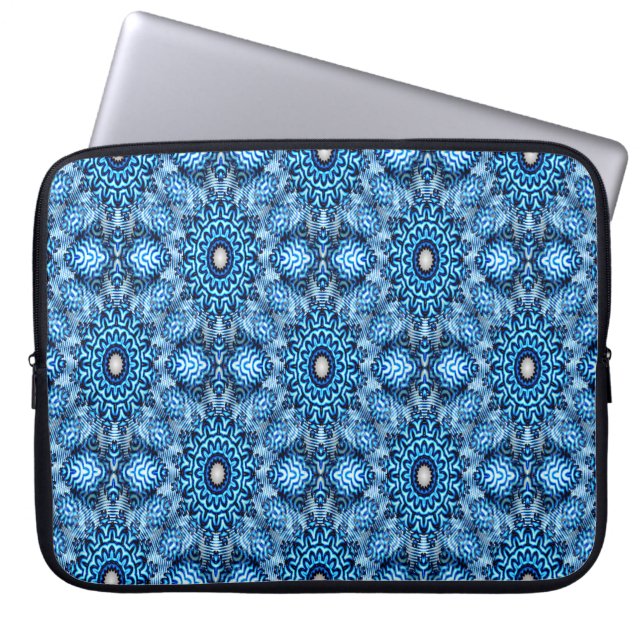 Capa Para Notebook Flocos de neve Galore... (Frente)