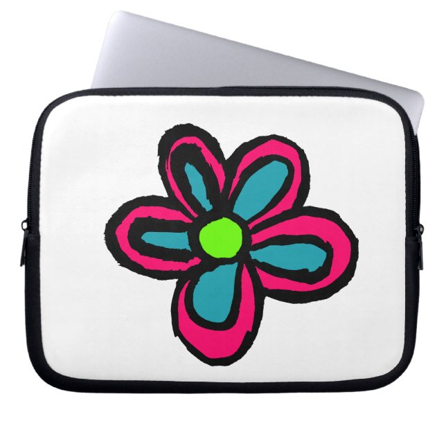 Capa Para Notebook Flor (Frente)