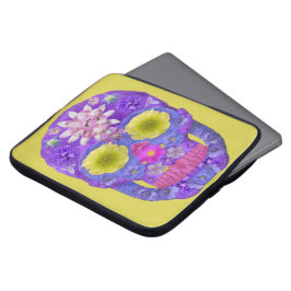 Capa Para Notebook Flor - Caveira 5