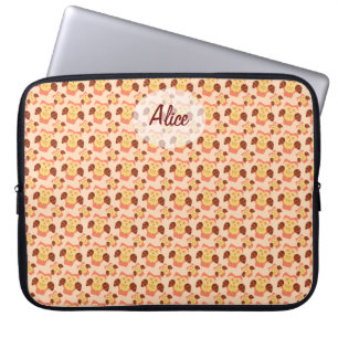 Capa Para Notebook Flor da coruja