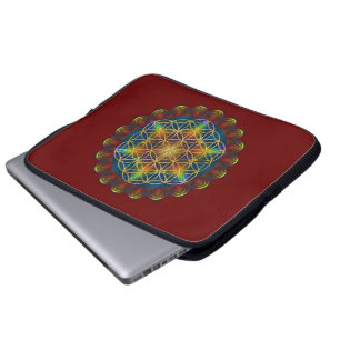 Capa Para Notebook FLOR DA VIDA / Blume des Lebens - Mandala III