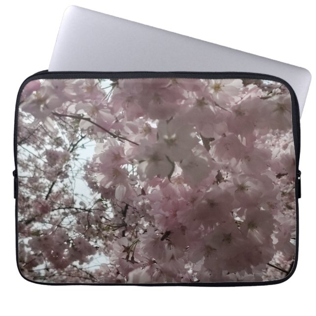Capa Para Notebook Flor de Cerejeira em Flor (Frente)