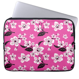 CAPA PARA NOTEBOOK FLOR DE CEREJEIRA - SAKURA (ROSA)