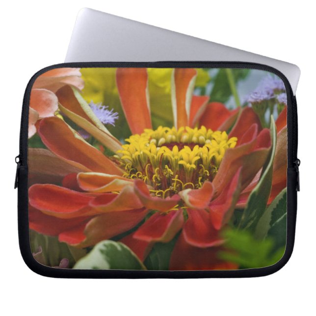 Capa Para Notebook flor de crisântemo (Frente)
