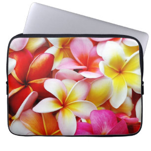 Capa Para Notebook Flor de Havaí do Frangipani do Plumeria
