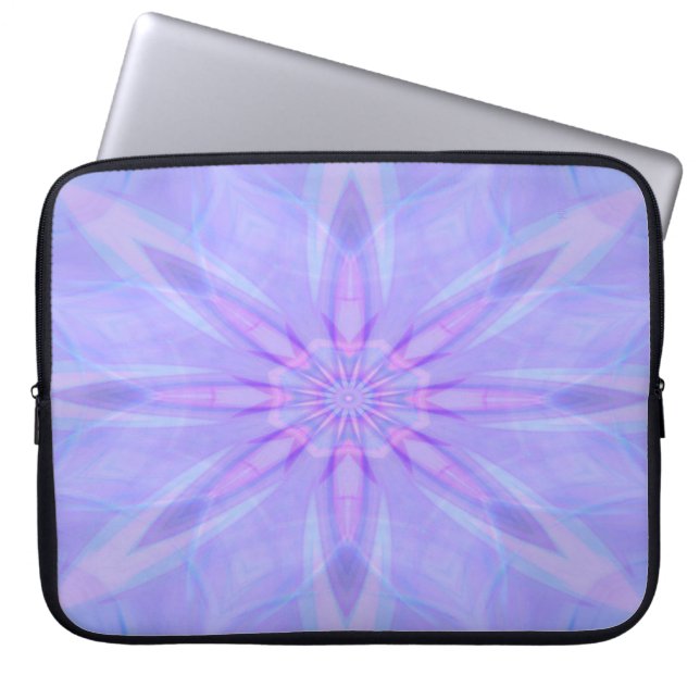 Capa Para Notebook Flor de Joias... (Frente)