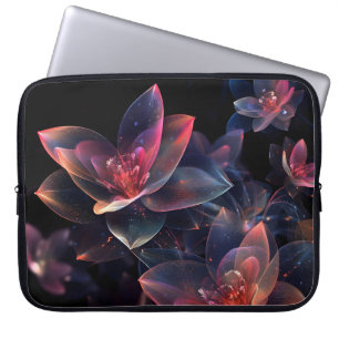 Capa Para Notebook Flor de Lótus Cósmico Celestial em Flor