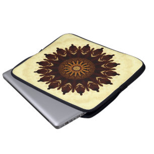 Capa Para Notebook Flor de Queda Mandala......