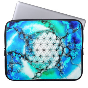 Capa Para Notebook Flor De Vida - Maneiras Coloridas 2