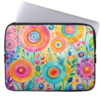 Capa Para Notebook Flor Desenho Fantasia