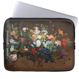 Capa Para Notebook Flor e vida com o ninho de Bird Severin Roesen
