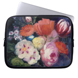 Capa Para Notebook Flor fresca do primavera do corte
