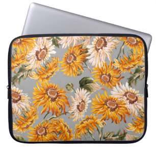 Capa Para Notebook Flor girassol primavera belo patamar sem soldadura