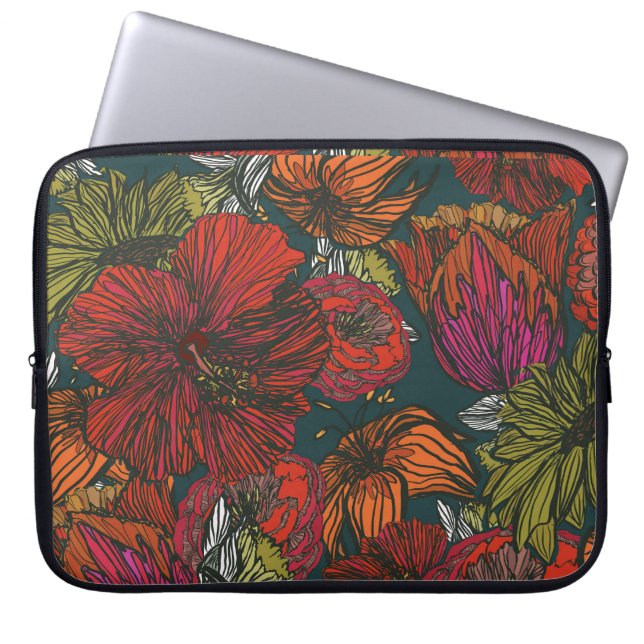 Capa Para Notebook Flor Medley (Frente)