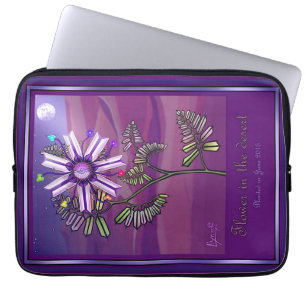 Capa Para Notebook Flor no deserto