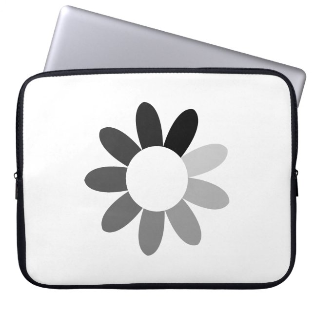 Capa Para Notebook Flor Tonal (Frente)