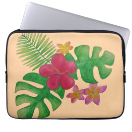 Capa Para Notebook Flor tropical